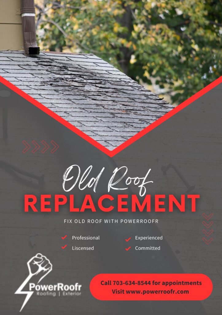 Aging roof replacement